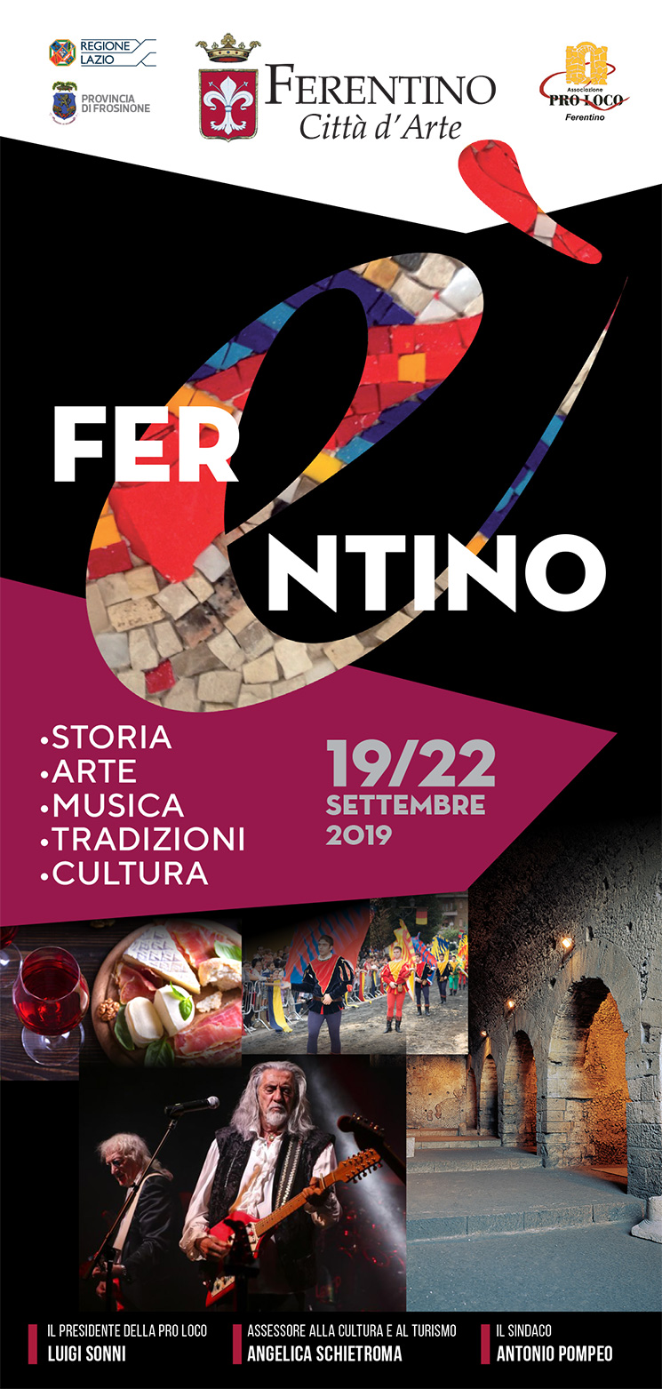 "Ferentino e' ":  Ferentino dal 19 al 22 Settembre 2019