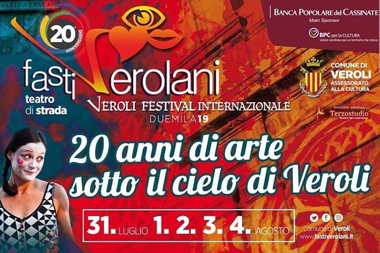Fasti Verolani &quot;Veroli Festival&quot;: dal 31 Luglio al 4 Agosto 2019