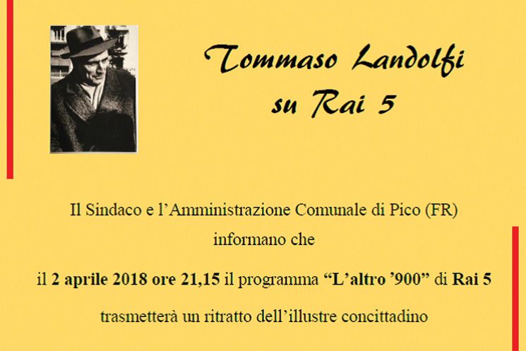 Tommaso Landolfi su RAI 5
