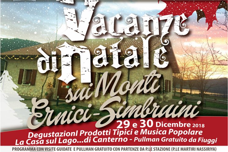 Vacanze di Natale sui Monti Ernici-Simbruini 29 e 30 Dicembre 2018
