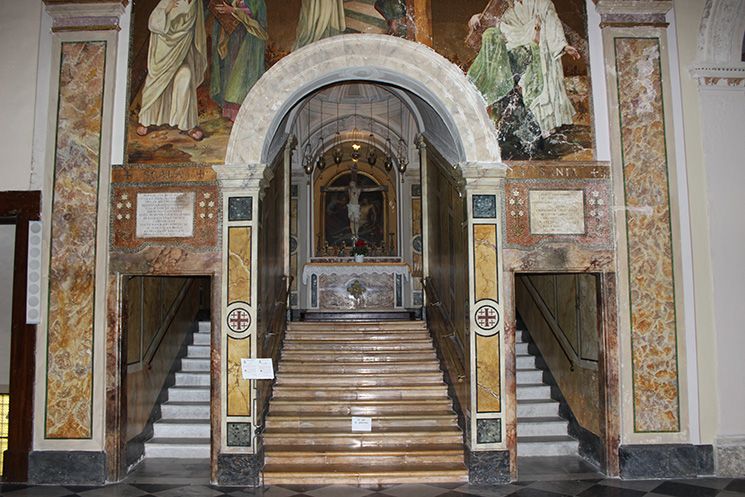 La Scala Santa  nella chiesa di Santa Salome a Veroli