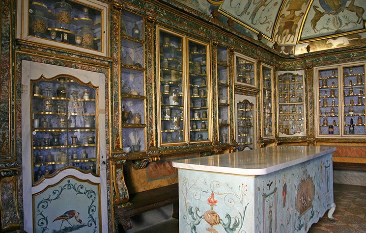 L&#039;antica Farmacia della Certosa di Trisulti a Collepardo